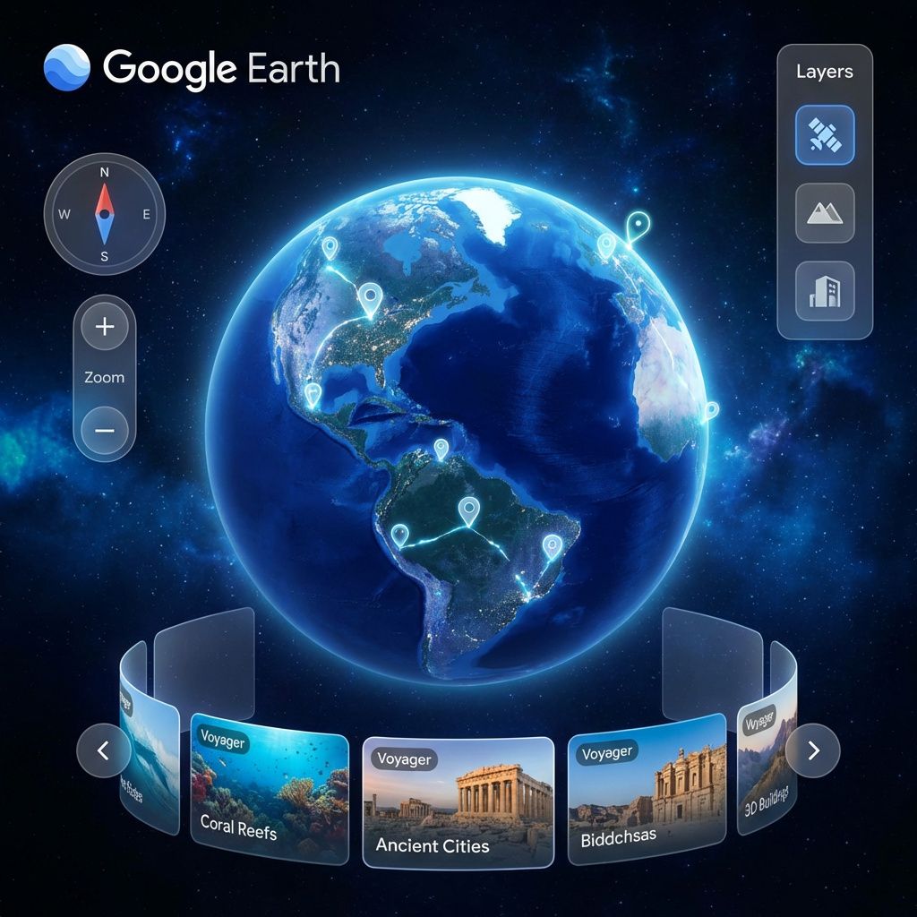 Google Earth 3D地球儀