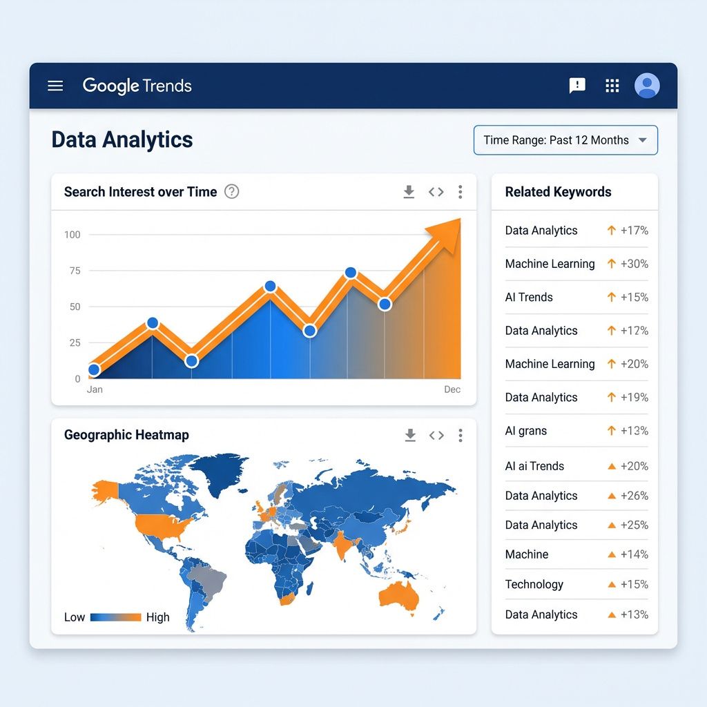 Google Trends ダッシュボード
