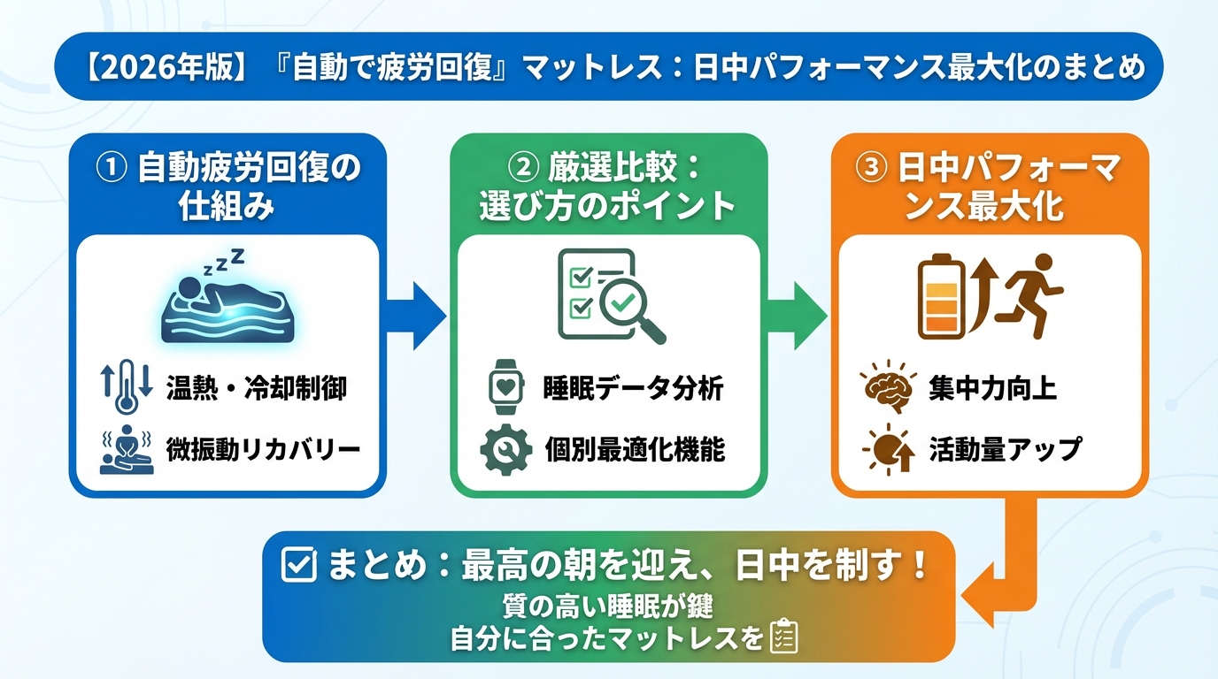 マットレス・睡眠 まとめ