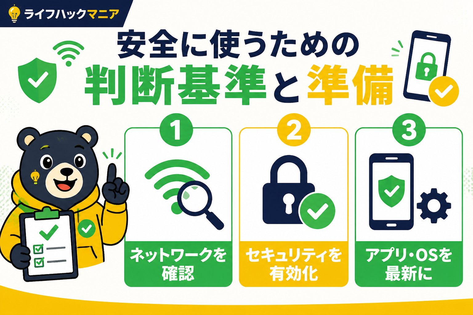 VPN・セキュリティ 安全に使うための判断基準と準備