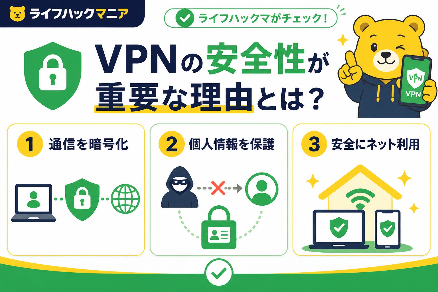 VPN・セキュリティ VPNの安全性が重要な理由とは？