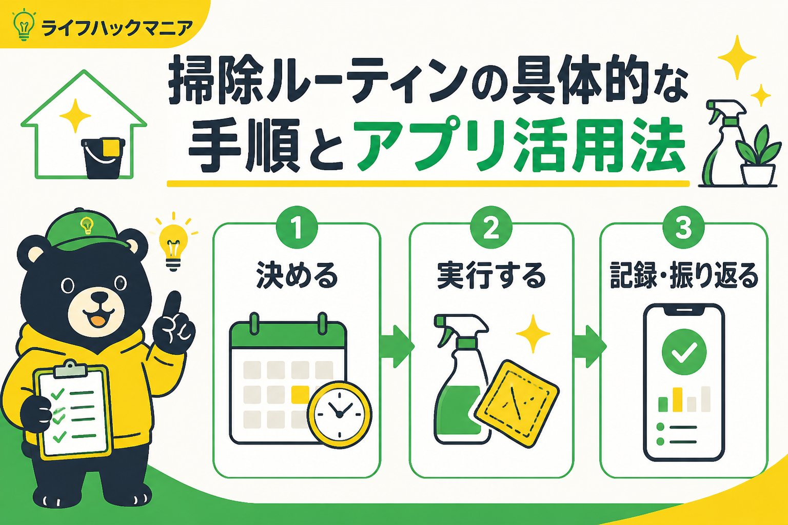 スマホ・PC術 掃除ルーティンの具体的な手順とアプリ活用法