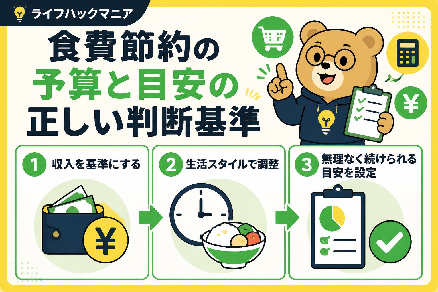食費節約・自炊 食費節約忙しい社会人の予算と目安の正しい判断基準