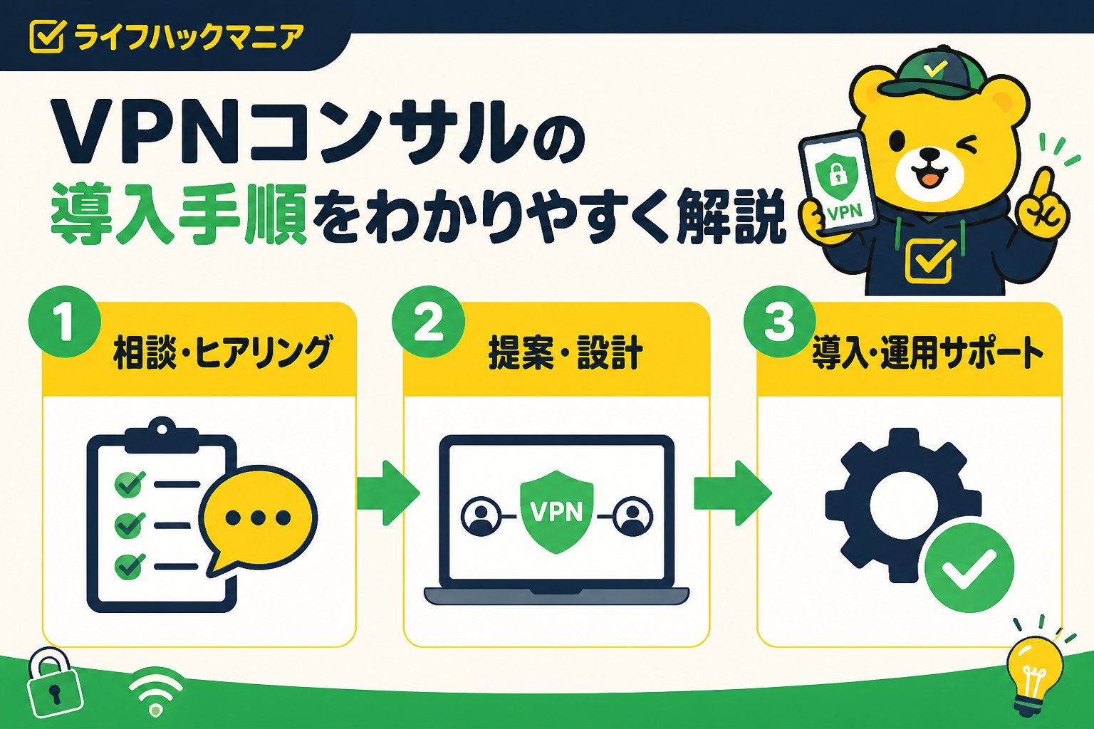 VPN・セキュリティ vpnコンサルの導入手順をわかりやすく解説